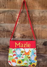 Load image into Gallery viewer, Gnome with Mushrooms & Flowers Girls Purse