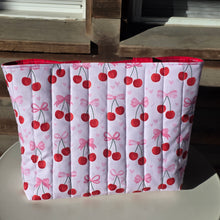 Load image into Gallery viewer, Quilted Valentines Tote Bag