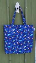 Load image into Gallery viewer, Large Spaceship Tote Bag