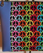 Load image into Gallery viewer, Peace Sign Crossbody Purse