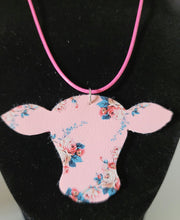Load image into Gallery viewer, Cow Necklace/Earrings Set
