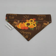 Load image into Gallery viewer, Reversible Fall Cat Bandana