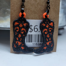 Load image into Gallery viewer, Small Lace Boots Earrings
