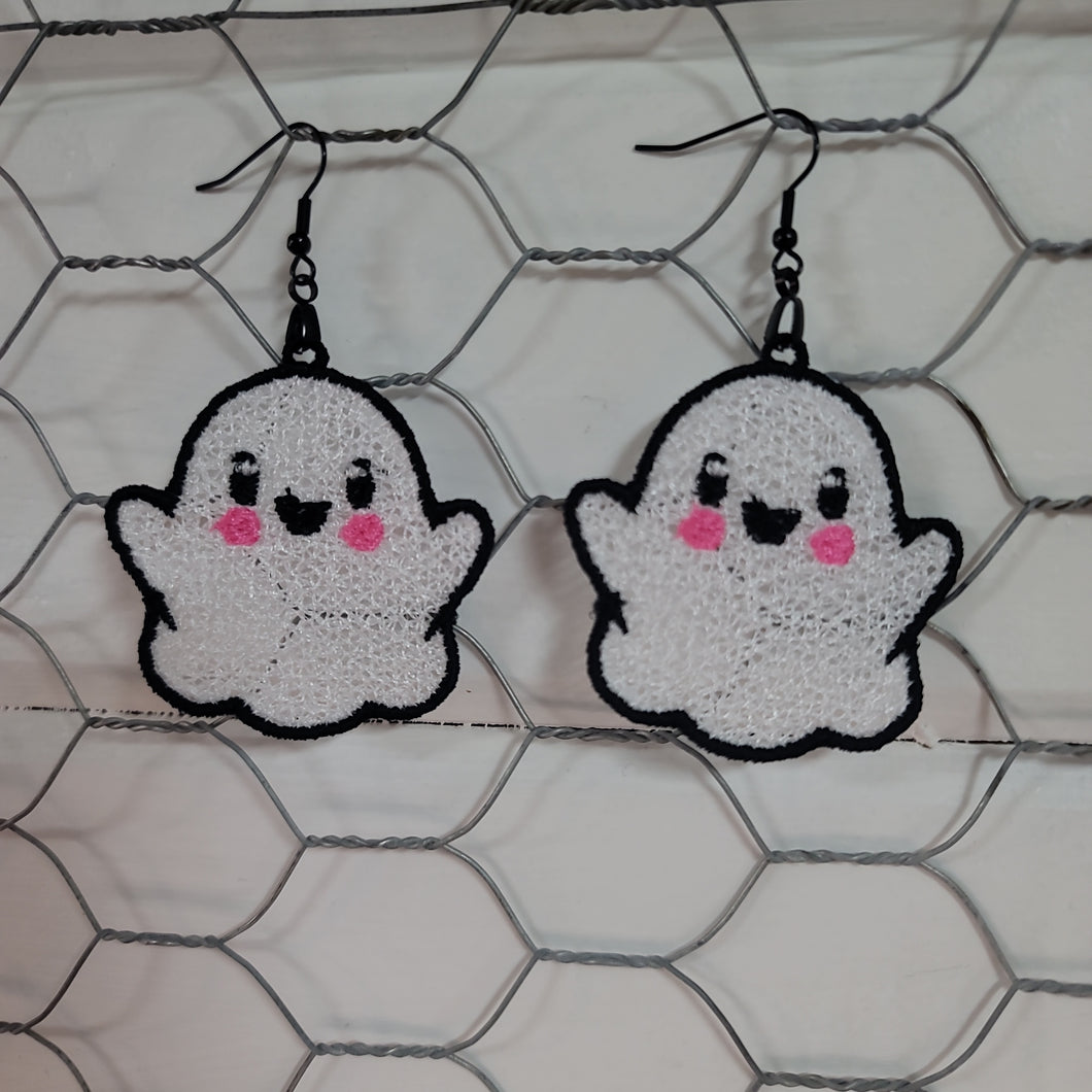 Lace Ghost Earrings
