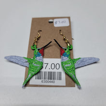 Load image into Gallery viewer, Hummingbirds Lace Earrings

