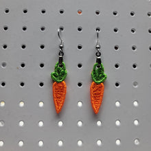 Load image into Gallery viewer, Carrot Lace Earrings
