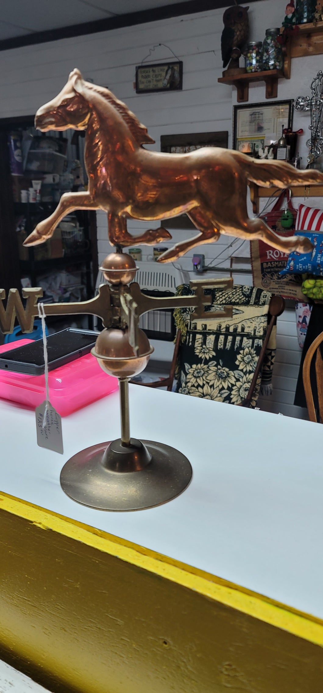 Copper Horse Weather Vane