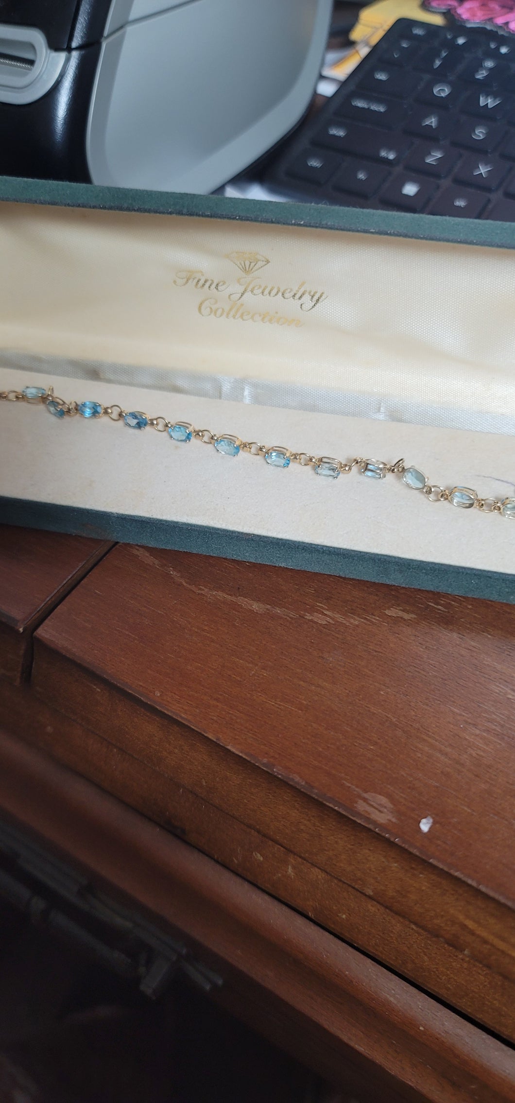 10 k gold bracelet earrings