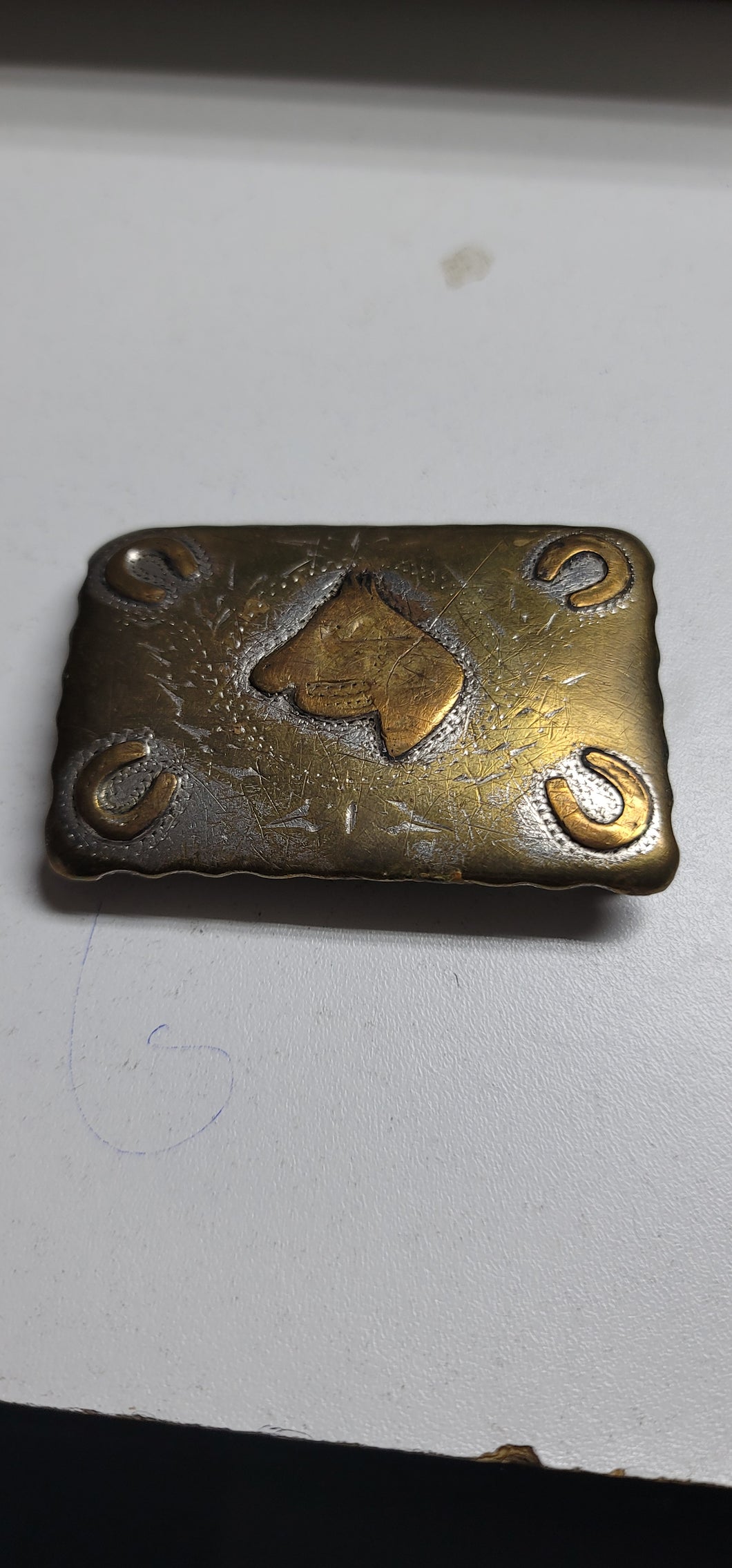 Vintage Horse  Belt buckle