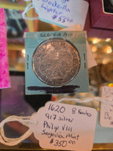 Load image into Gallery viewer, 1620s Philip V111 segovia mint coin
