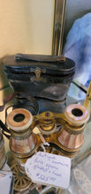 Load image into Gallery viewer, Antique opera glasses + case
