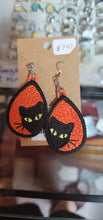 Load image into Gallery viewer, Kitty cat earrings
