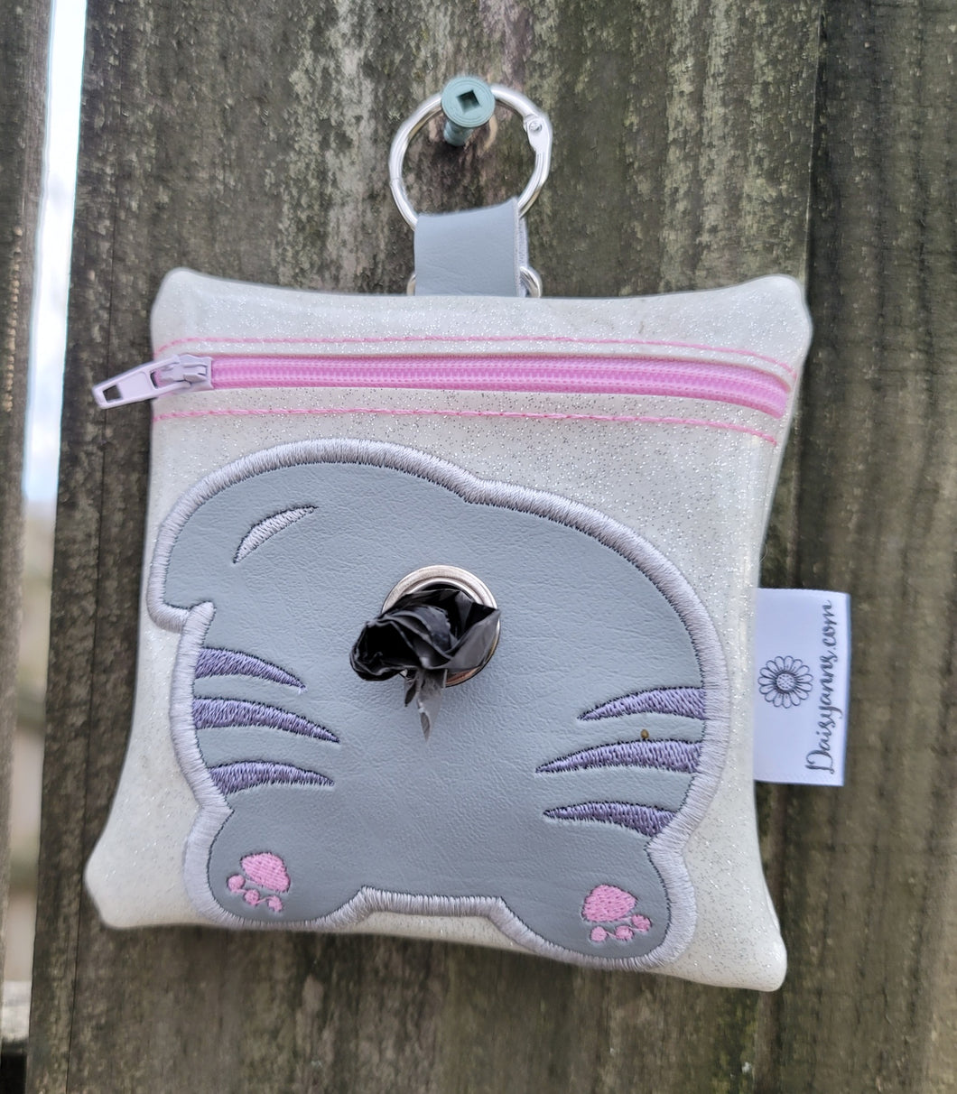Cat Bum Poo Bag Holder