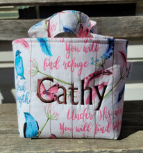 Load image into Gallery viewer, Under His Wings Small,Mini Tote Bag
