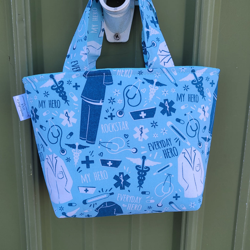 Nurses and Doctors Small Tote Bag