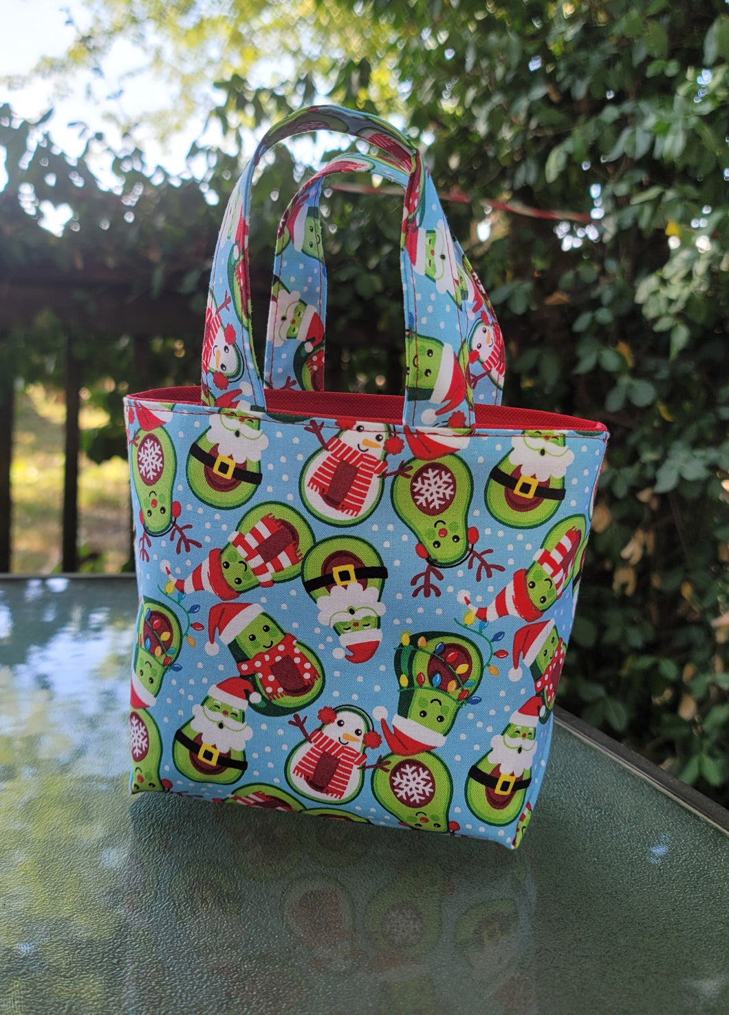 Avocado Christmas Gift Bag