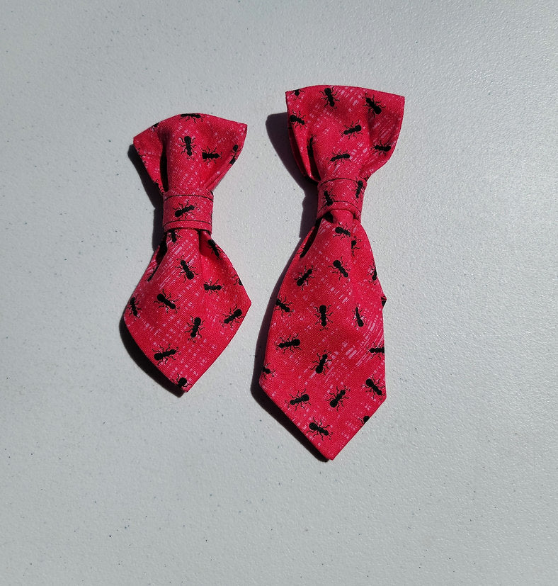 Black Ant Pet  Necktie