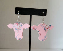 Load image into Gallery viewer, Cow Necklace/Earrings Set
