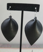 Load image into Gallery viewer, Pinch Faux Leather Earrings
