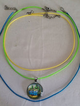 Load image into Gallery viewer, Camper  Cabochon  Necklace
