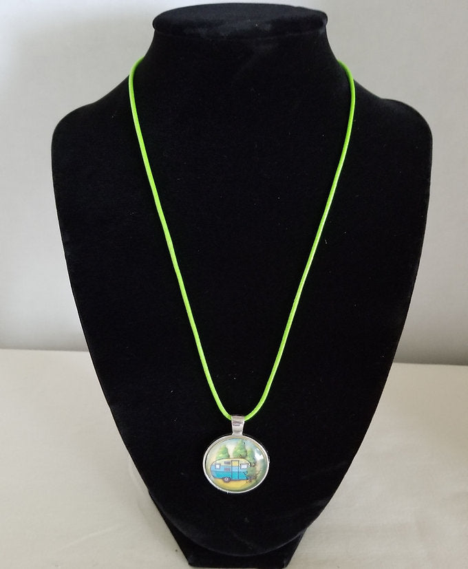 Camper  Cabochon  Necklace