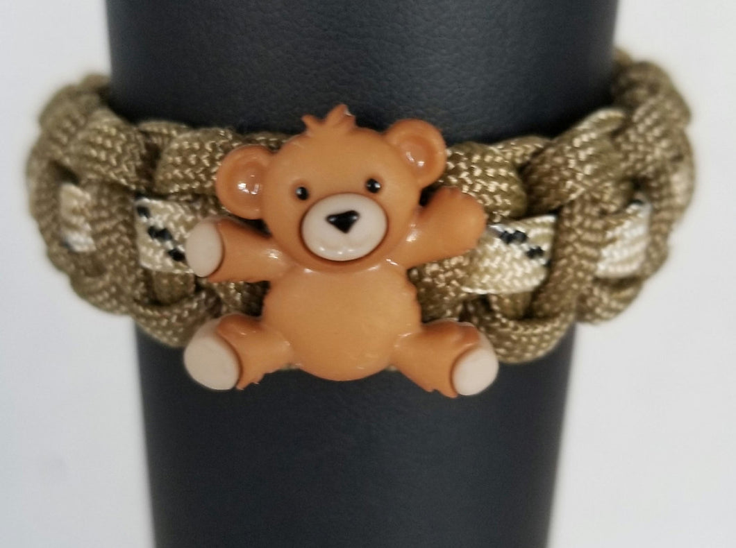 Teddy Bear Paracord Bracelet
