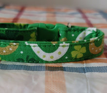 Load image into Gallery viewer, St Patrick&#39;s Day Cat Collar

